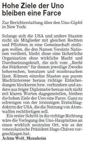 24.9.2005 Stuttgarter Zeitung