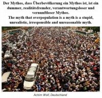 Mythos Überbevölkerung