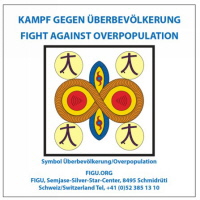 Symbol ÜBERBEVÖLKERUNG Symbol ÜBERBEVÖLKERUNG
