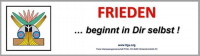 Friedensbanner der FLDE